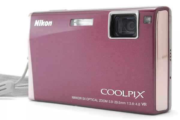 NIKON COOLPIX S60, stylish TOUCHSCREEN 10MP DIGITAL camera