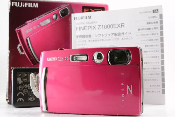 FUJIFILM FINEPIX Z1000EXR, pink TOUCHSCREEN digital camera