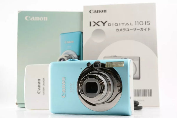 CANON IXY / IXUS 110 IS - 10 MP DIGITAL camera, light blue