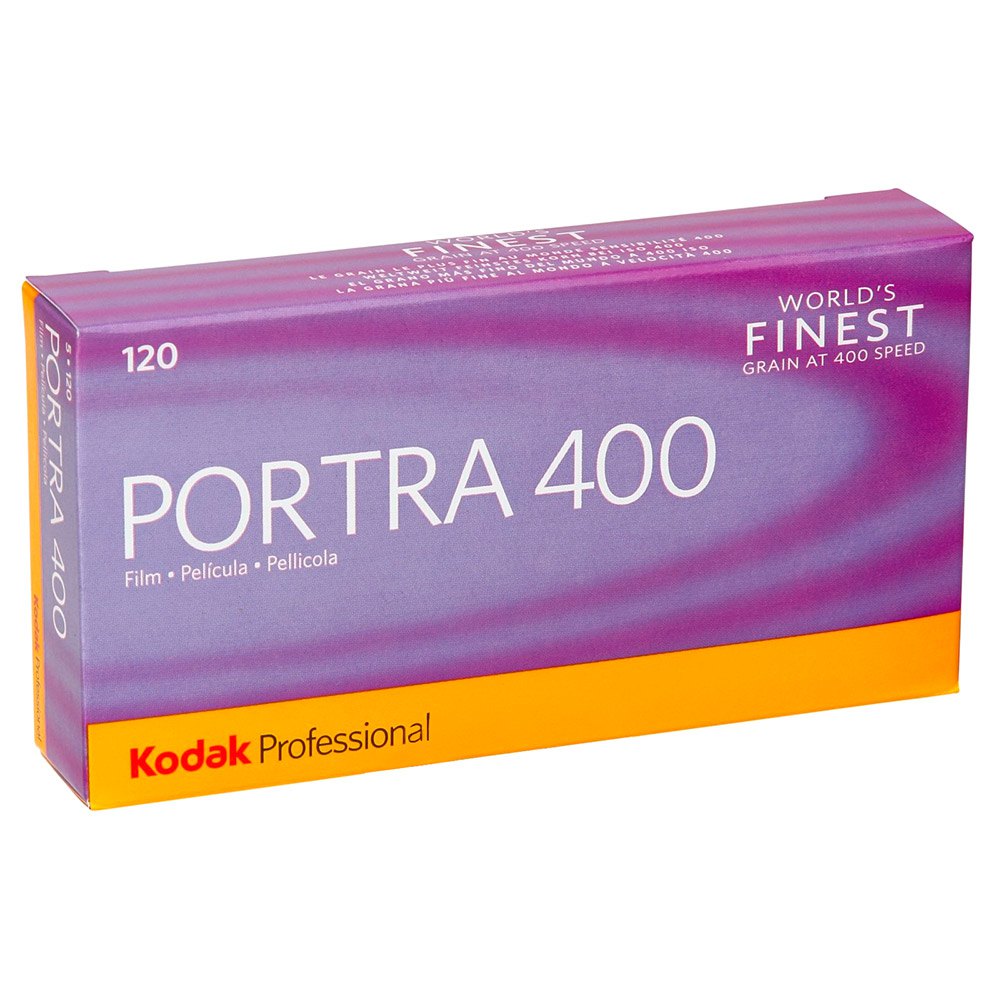 Kodak Portra 400 120 medium format colour negative film, pack of 5
