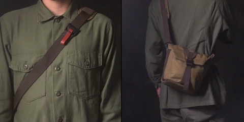SALE ! WOTANCRAFT Travel Camera Bag "PILOT" 2L, FULL LEATHER