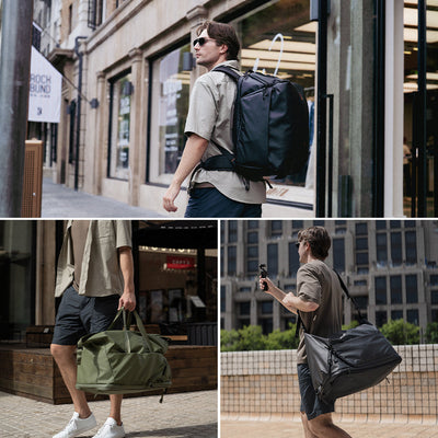 OneMo Travel Backpack lifestyle