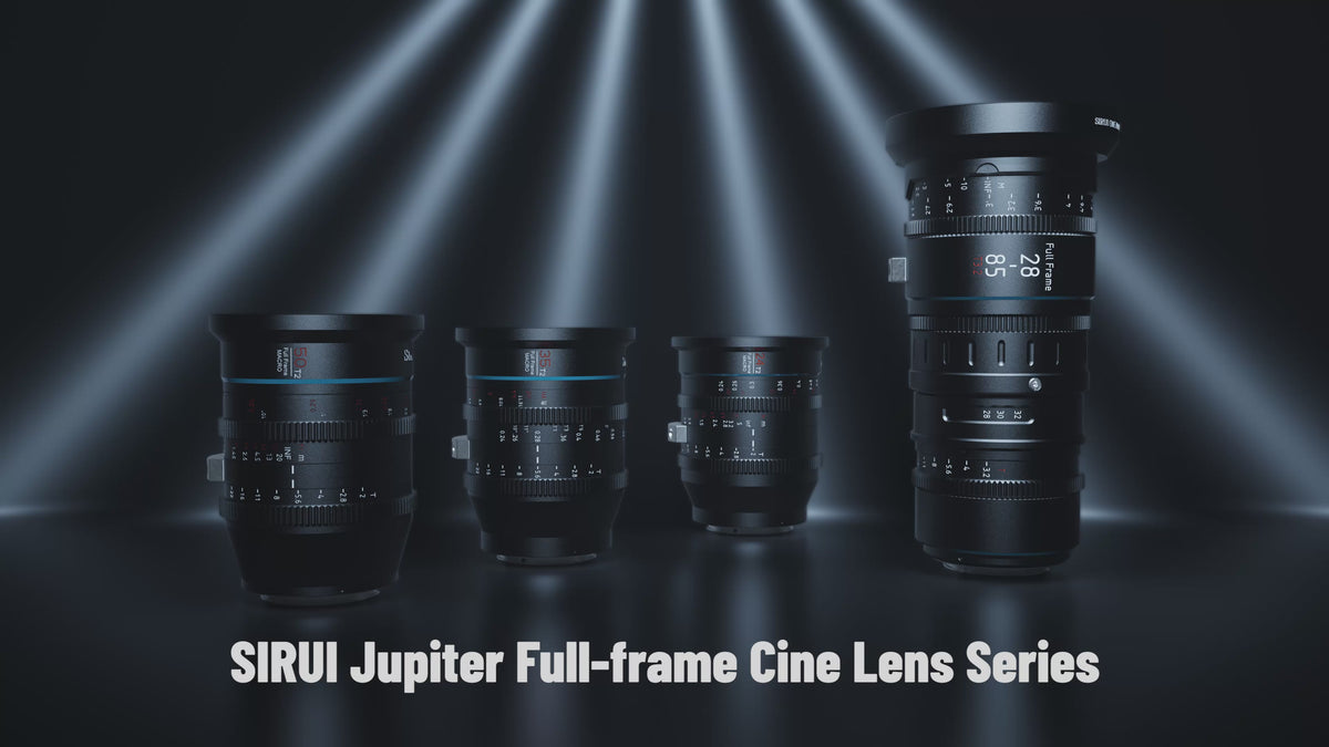 Load video: CLEARANCE ! SIRUI JUPITER 50mm T2.0 Full Frame MACRO Cine lens, EF/E/RF mount