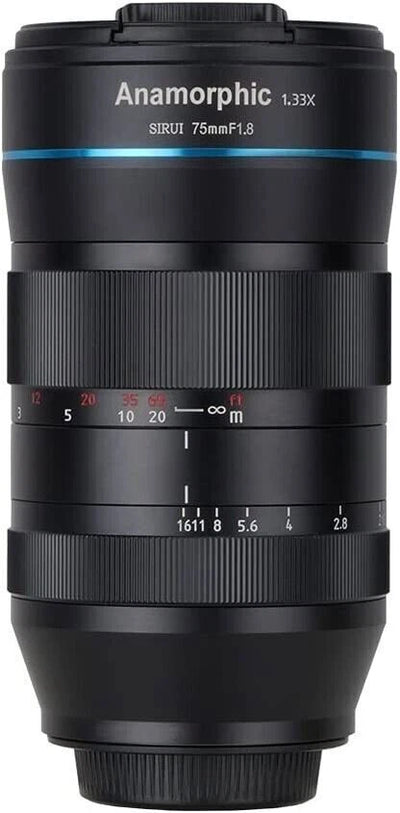 DISPLAY ! SIRUI 75mm F1.8 1.33x Anamorphic APS-C Lens, Sony E