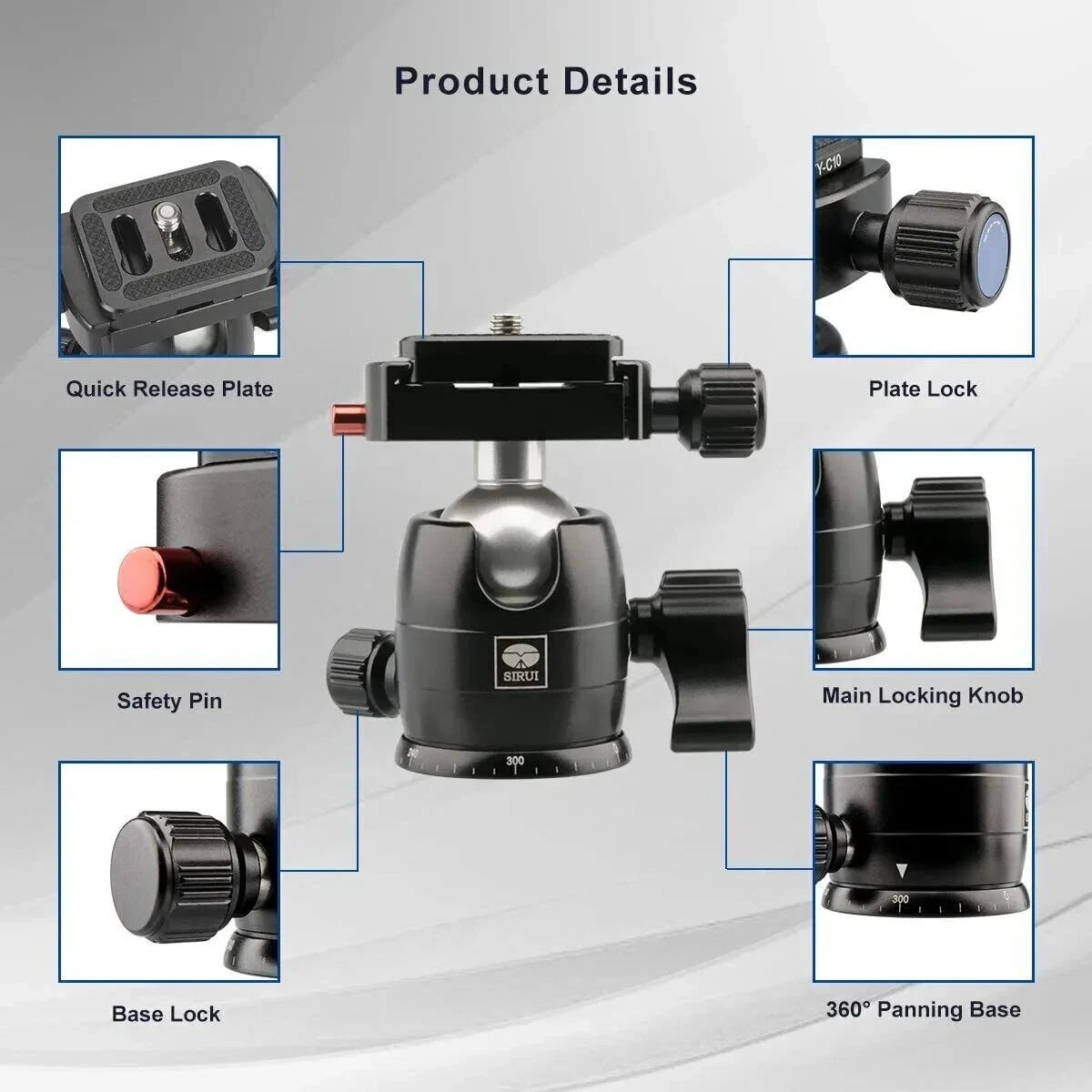 SIRUI B-00K Multi-purpose Ballhead
