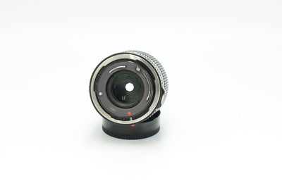 Canon nFD 85mm f/1.8, rear view of the FD mount