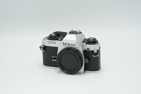 Nikon FG-20, silver, with lens options