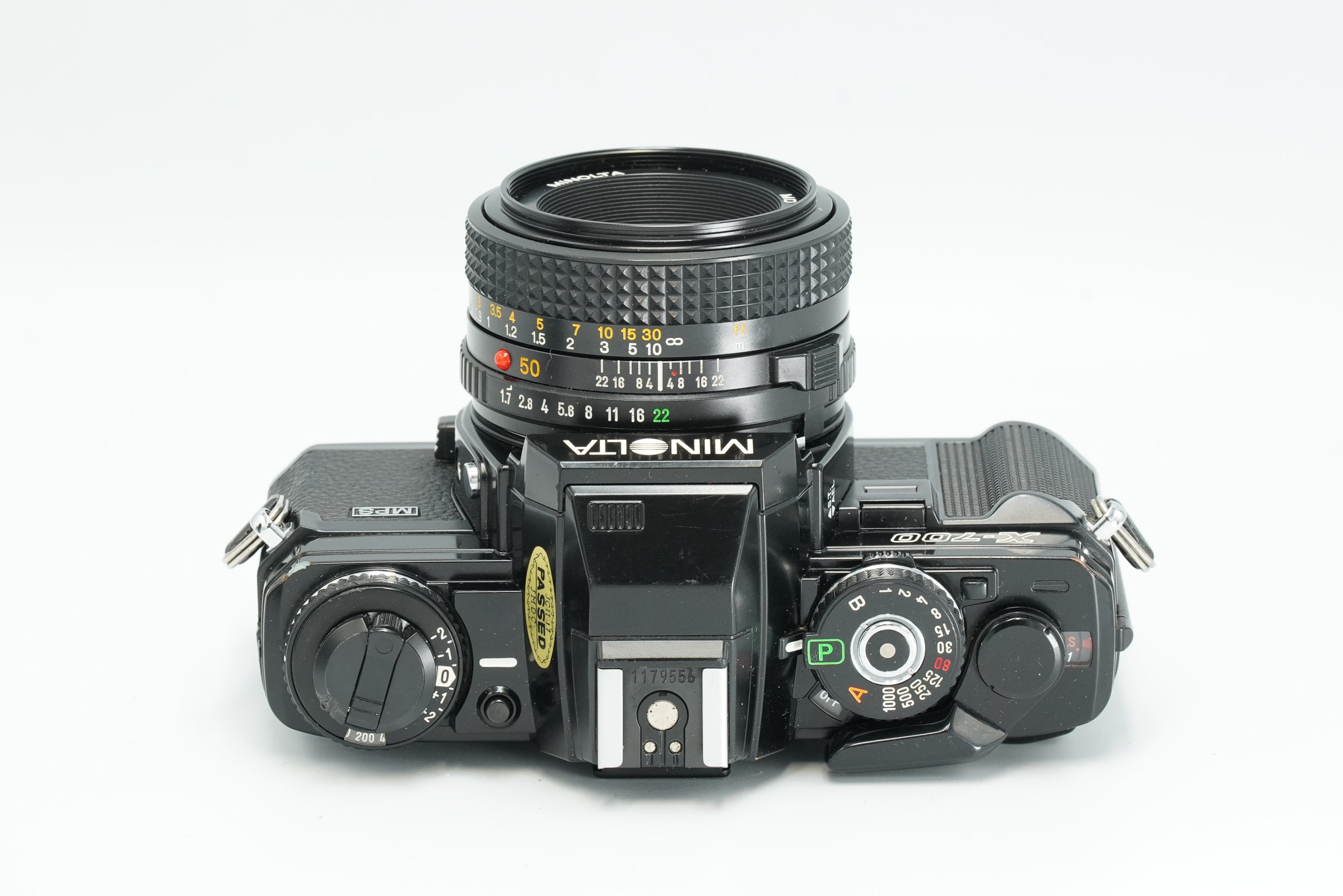 Minolta X700 black COMBO with two lenses