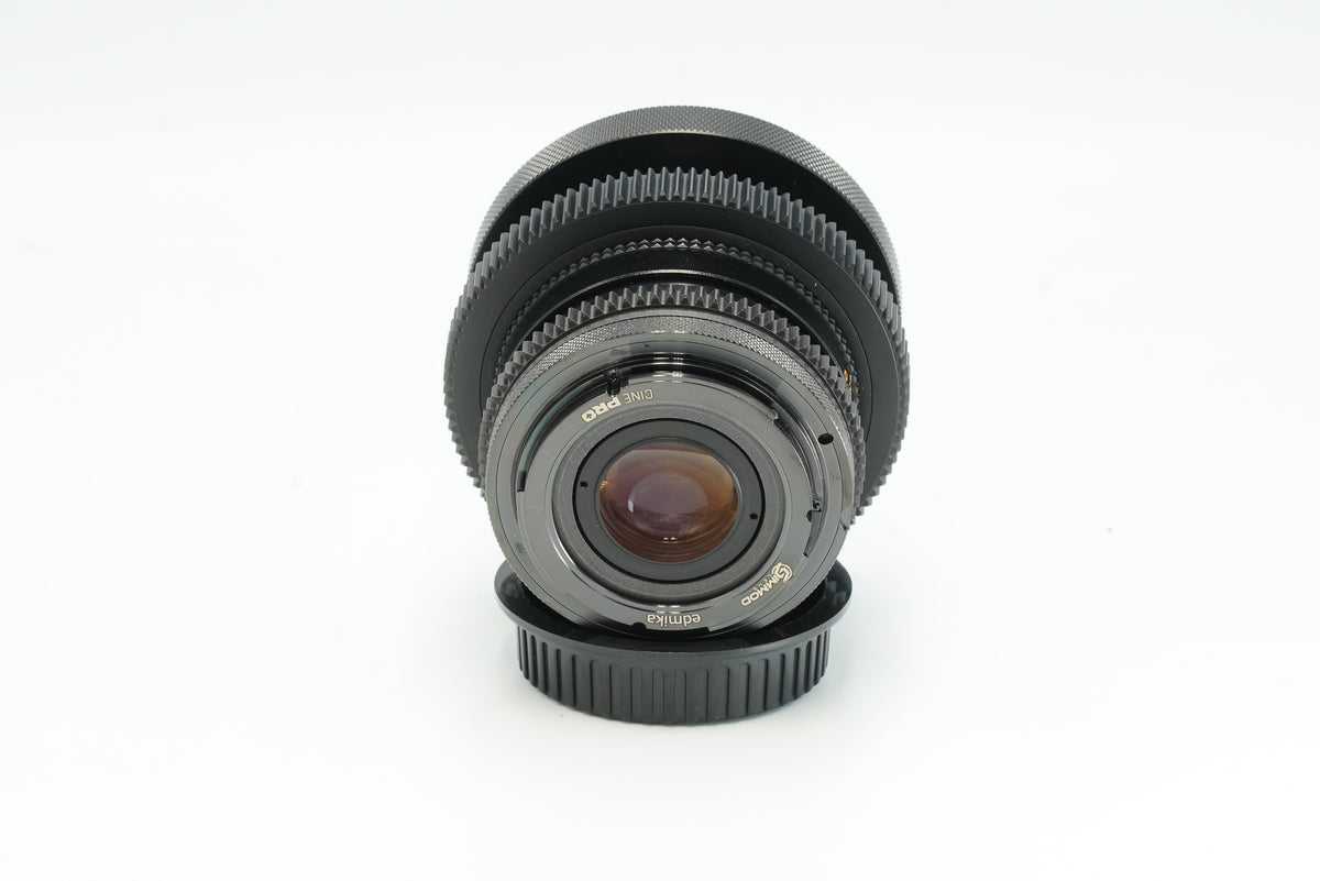 Canon FD 28mm f2.0 S.S.C. CINE MODDED to EF