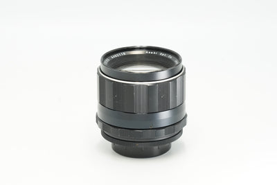 Super-Takumar 85mm f/1.9, front three-quarter view