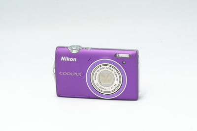 NIKON COOLPIX S5100 12MP DIGITAL camera, purple