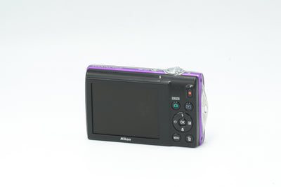 NIKON COOLPIX S5100 12MP DIGITAL camera, purple