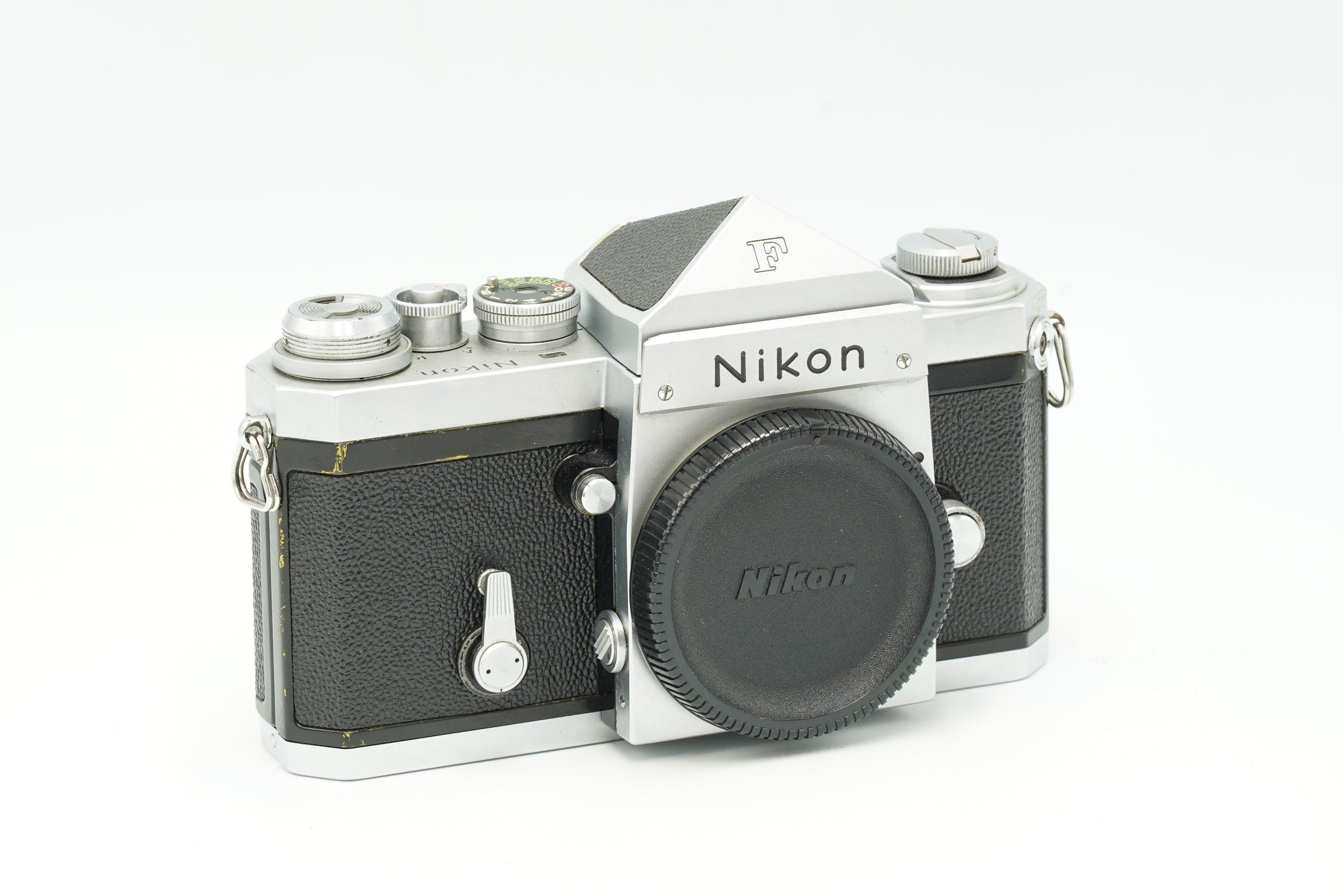 The original Nikon F body, with various lens options