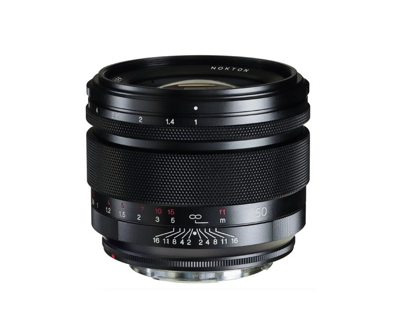 Voigtlander Nokton 50mm f/1.0 Aspherical full-frame manual focus lens for Canon EOS R