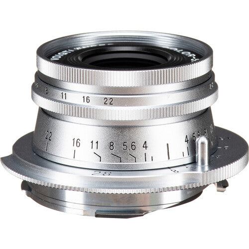 NEW RELEASE Voigtlander COLOR-SKOPAR 28mm f2.8 VM type I, silver, Leica M mount