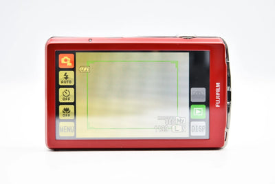 RARE JAPAN IMPORT - FUJIFILM FINEPIX Z800EXR, red TOUCH SCREEN digital camera