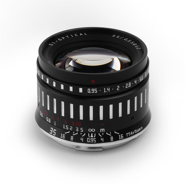 (Fuji X) TTARTISAN 35mm f0.95 APSC, black - FASTEST APSC lens !