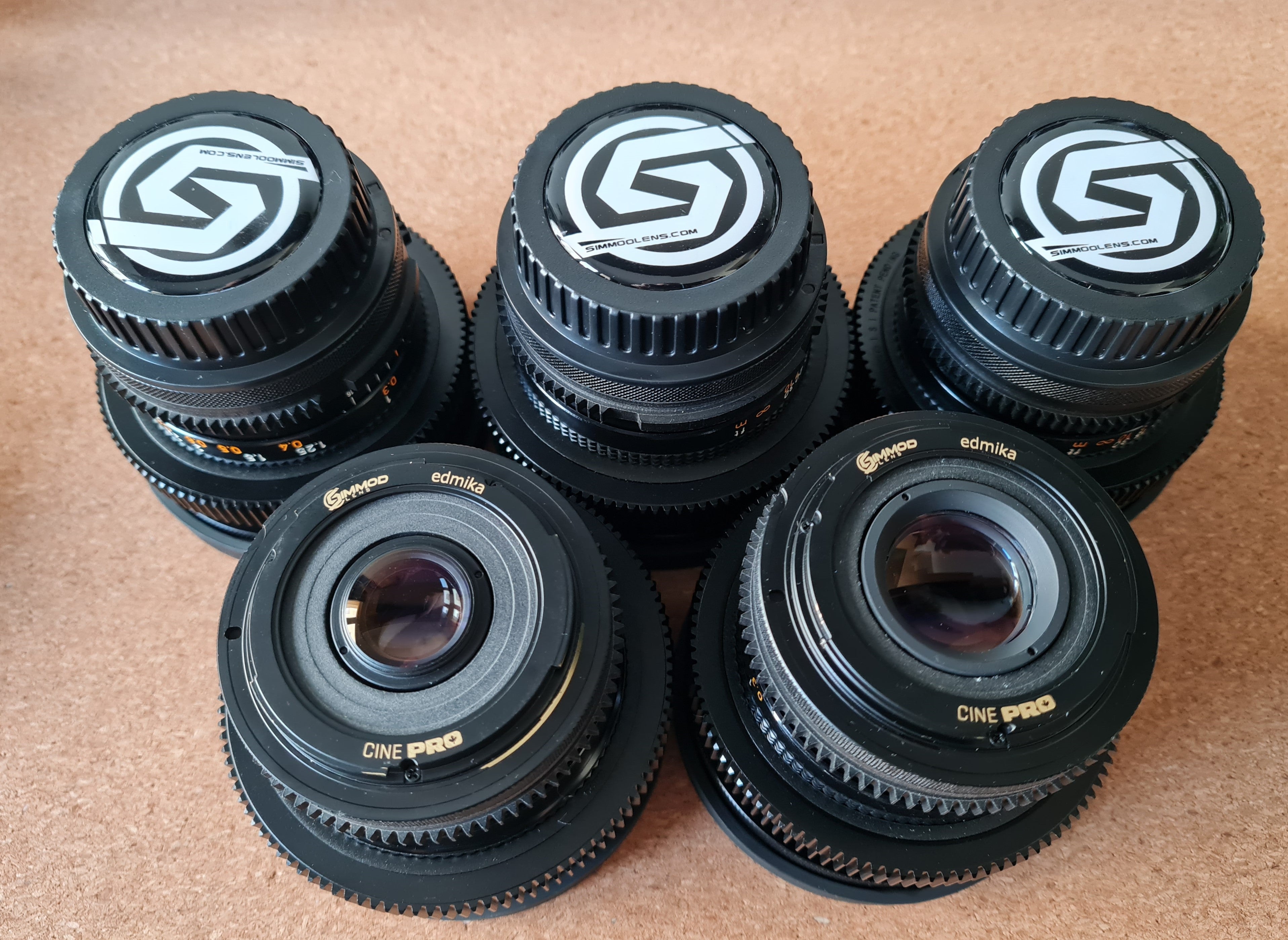 SIMMOD CINE GEAR KIT for CANON FD lenses