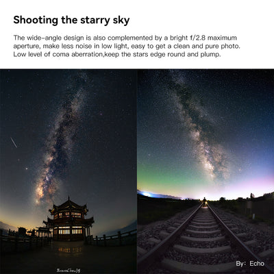 Milky Way over a pagoda and railway tracks, TTArtisan 11mm fisheye samples