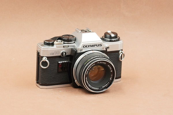 Olympus OM10, silver, with lens choice