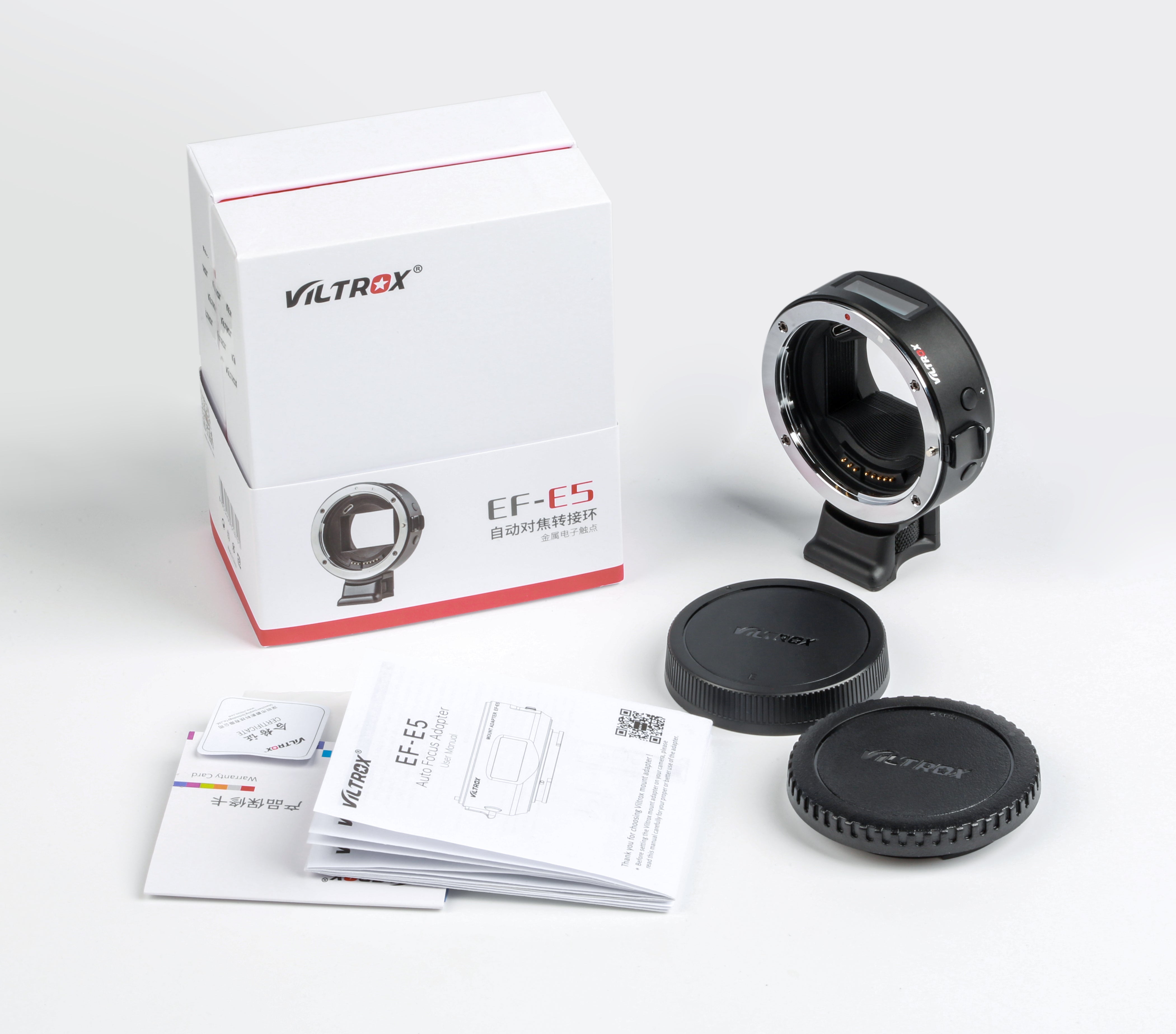 NEW ! VILTROX Canon EF - Sony E AUTOFOCUS adapter (EF-E5)