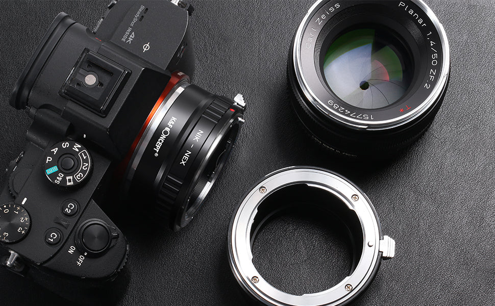 K&F CONCEPT Nikon (Ai-S)-NEX Sony E/FE Lens mount adapter