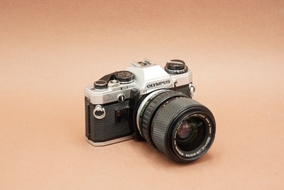 Olympus OM10, silver, with lens choice