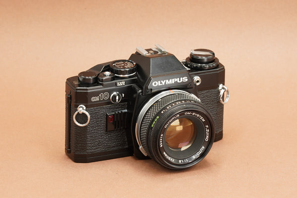 Olympus OM10, black, with lens choice