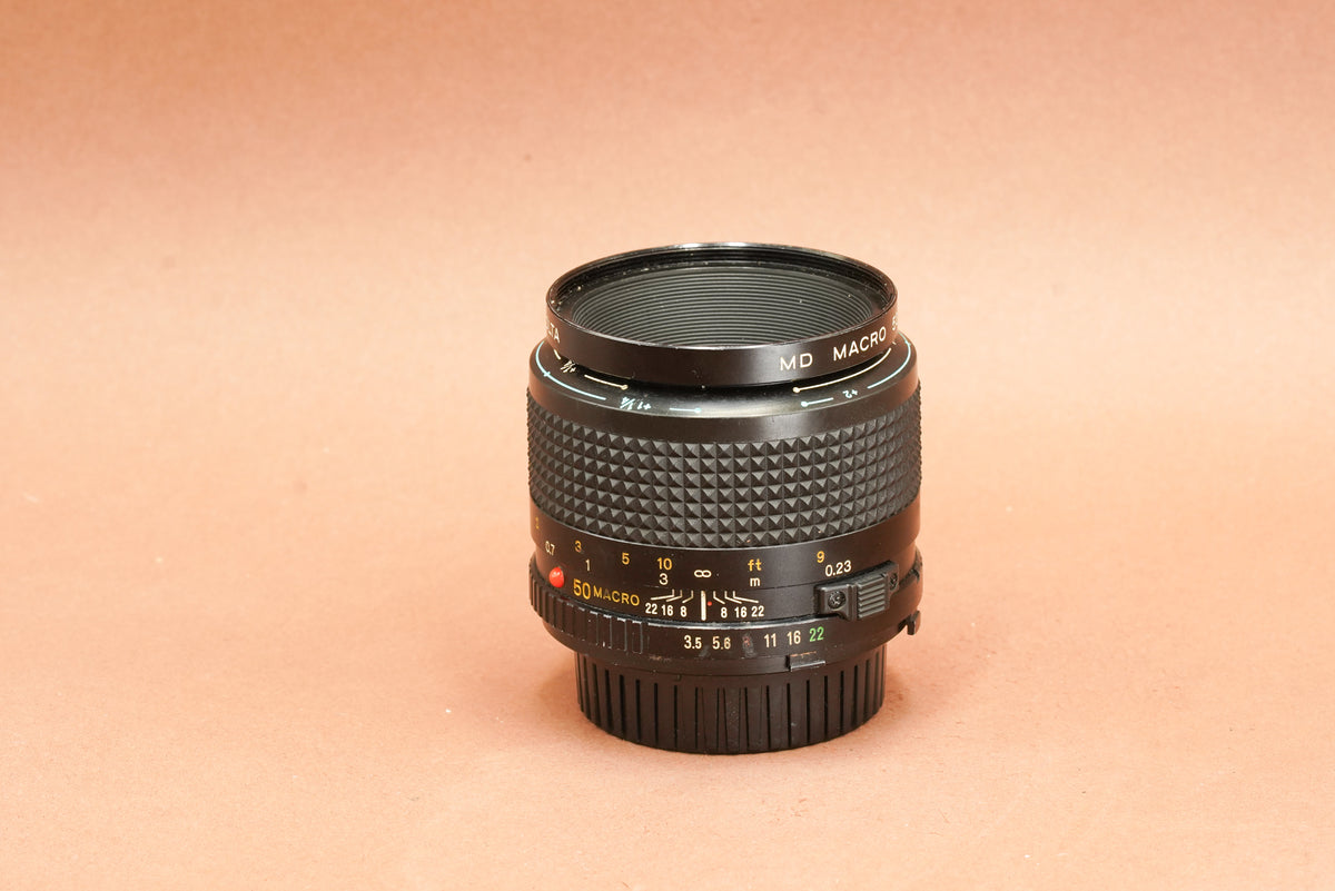 DISCOUNT ! Minolta MD 50mm f3.5 macro