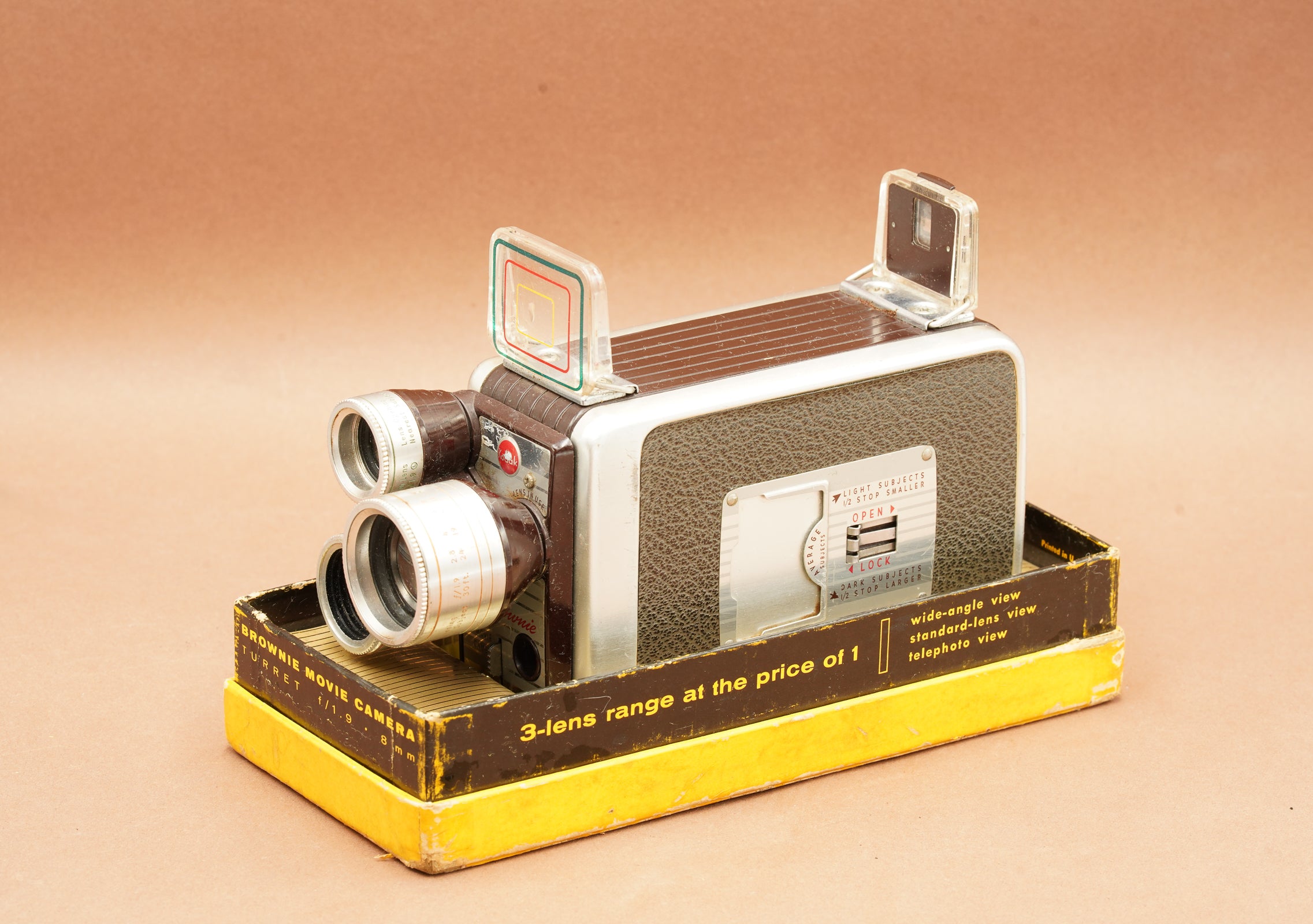 1958 KODAK Turret camera for DISPLAY/PROP
