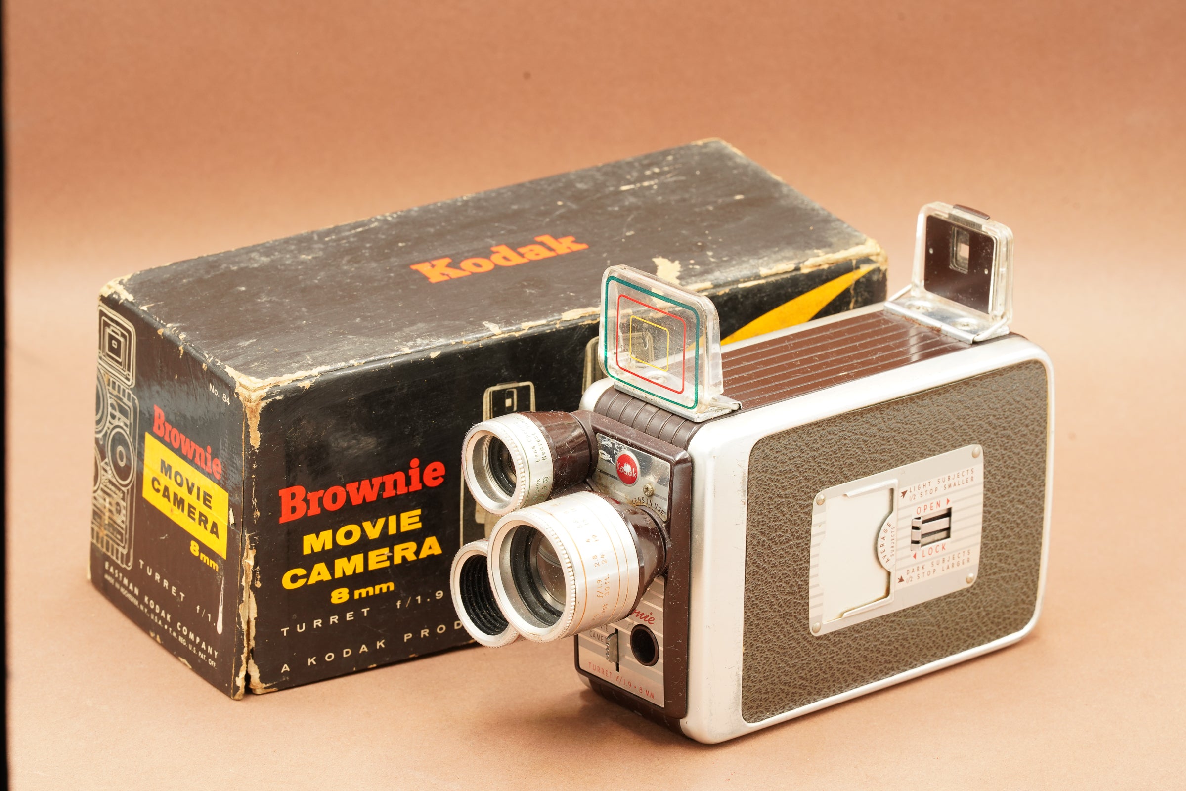 1958 KODAK Turret camera for DISPLAY/PROP