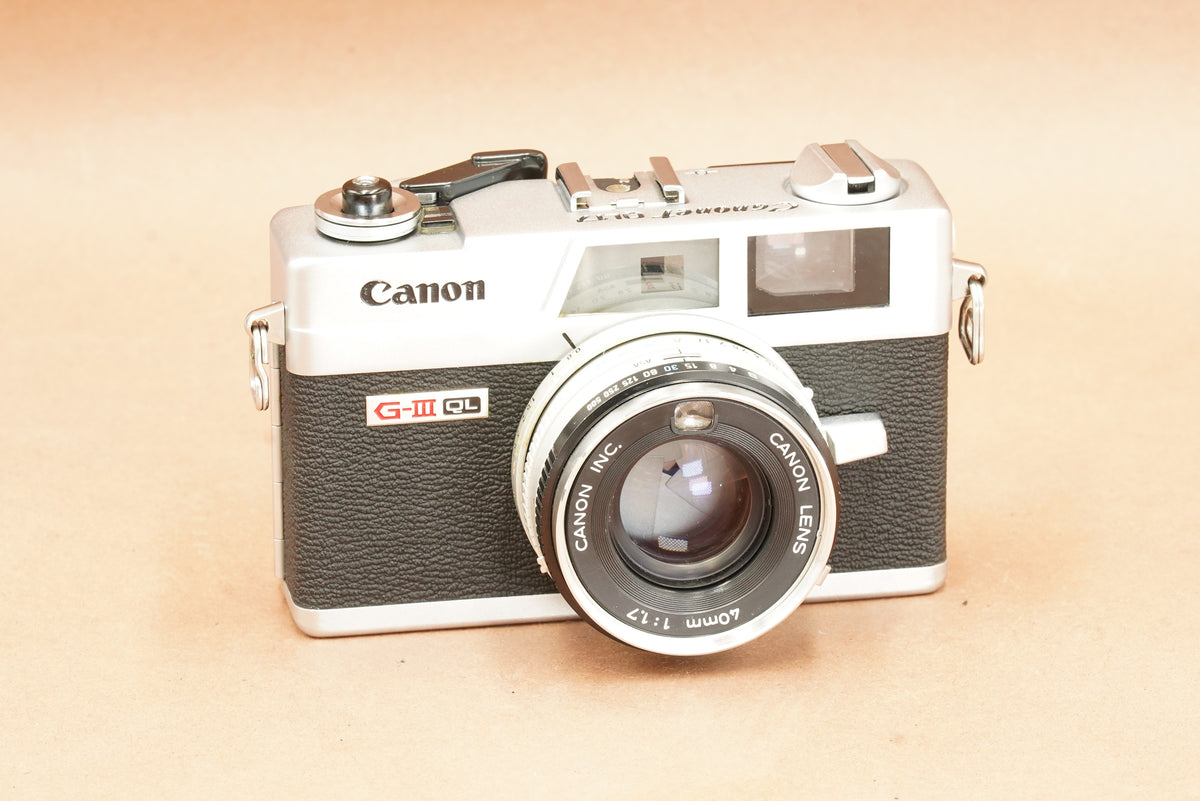 MINT Canon Canonet QL17 GIII rangefinder (40mm f1.7 lens)