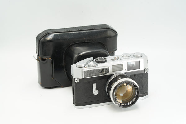 Canon 7 rangefinder with case