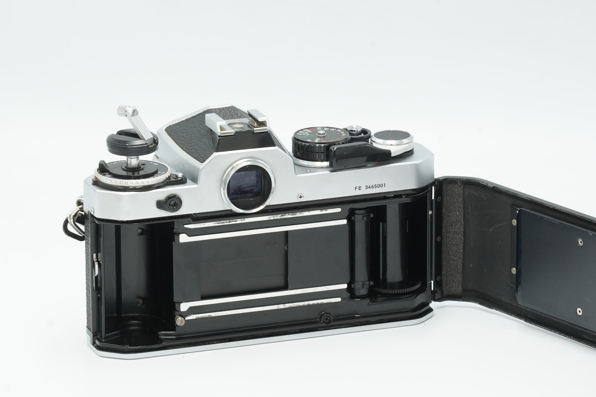 Nikon FE, silver, with lens options