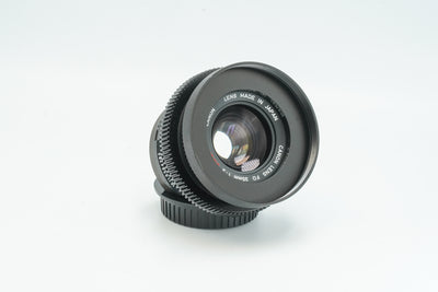 Canon FD 35mm f2.0 S.S.C. CINE MODDED to EF