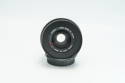 Canon FD 35mm f2.0 S.S.C. CINE MODDED to EF