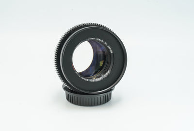 Canon FD 85mm f1.8 S.S.C. CINE MODDED to EF