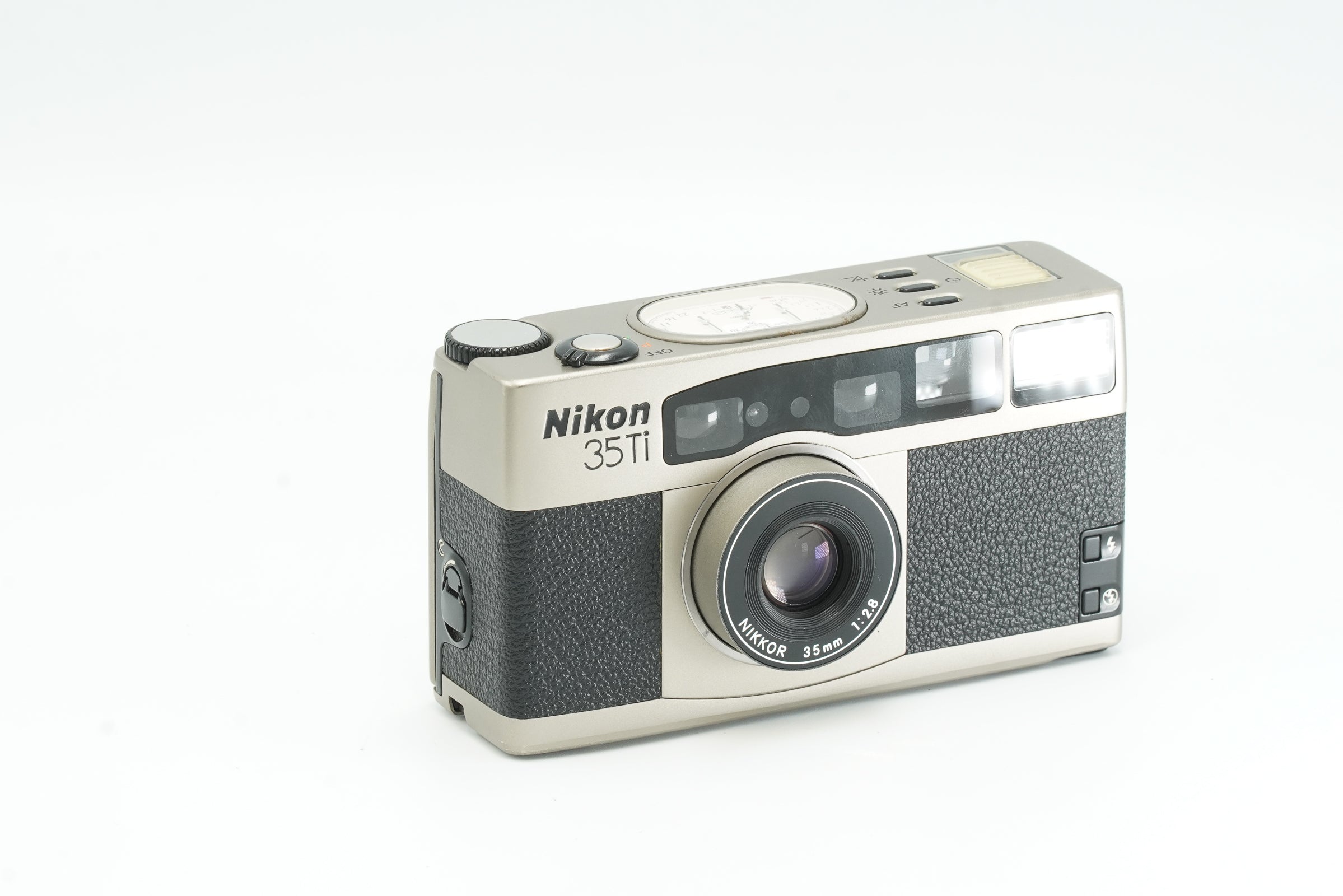 VERY RARE Nikon 35Ti, Titanium compact camera