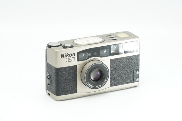 BEAUTIFUL Nikon 35Ti, Titanium compact camera