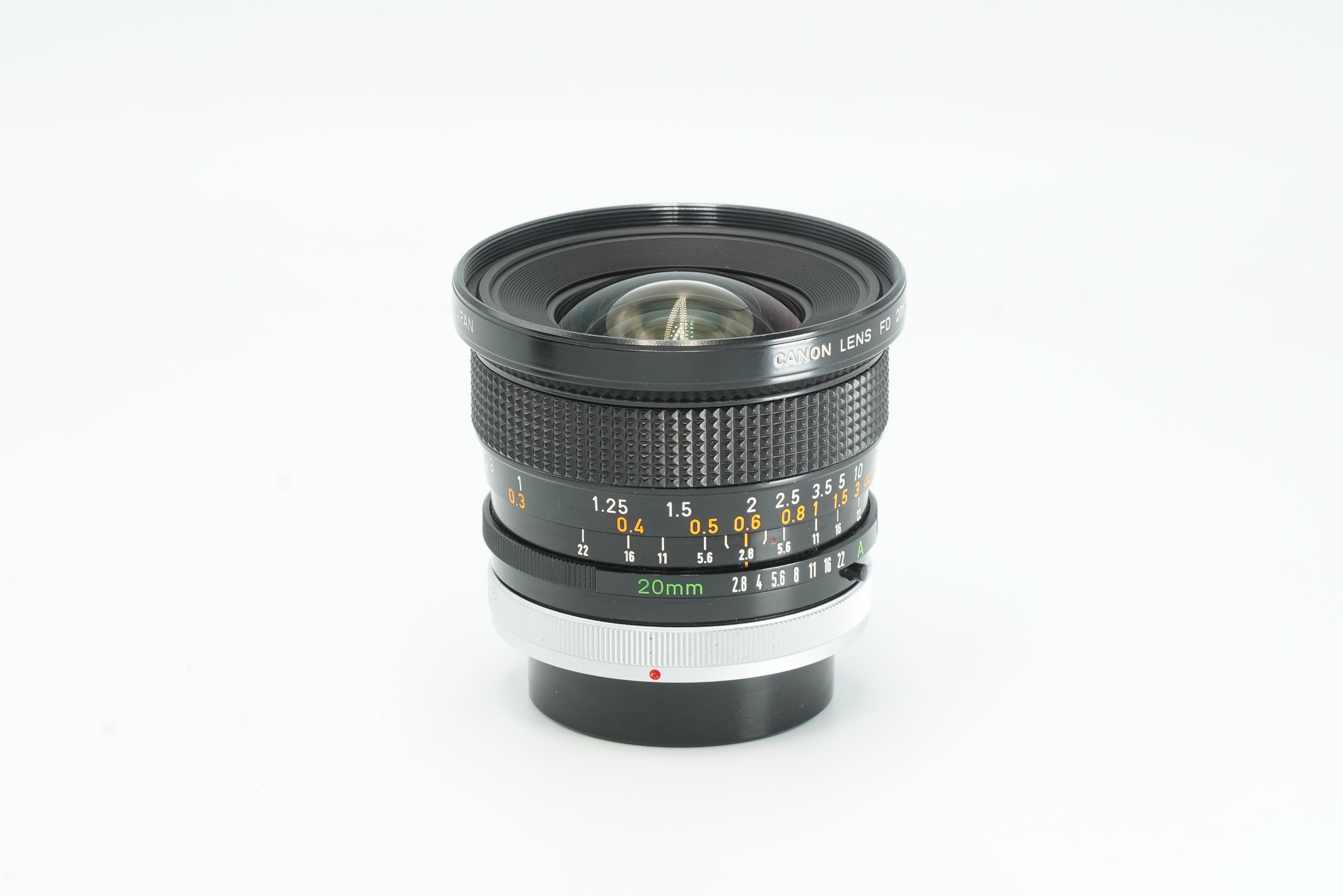 REDUCED ! Canon FD 20mm f2.8 S.S.C. - MINT