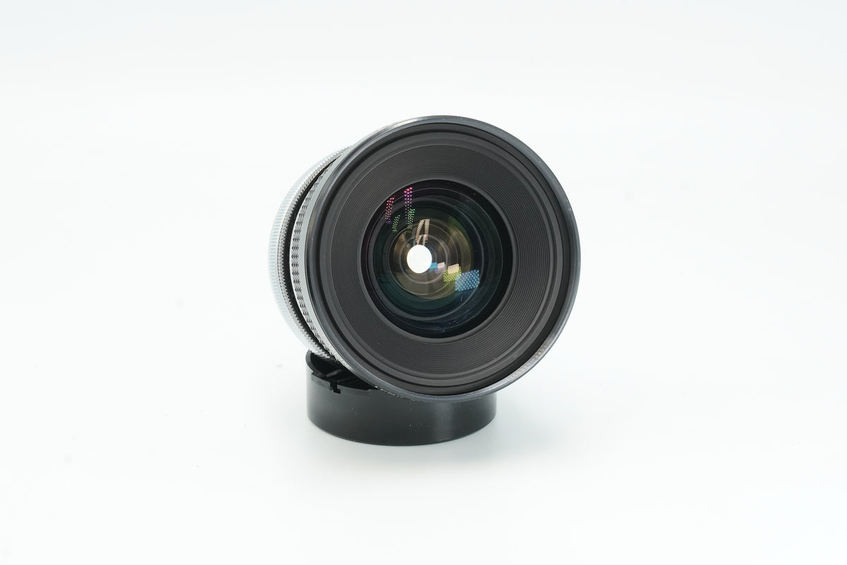 Canon FD 20mm f/2.8 S.S.C. front element