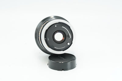 Canon FD 20mm f/2.8 S.S.C., rear view of the FD mount