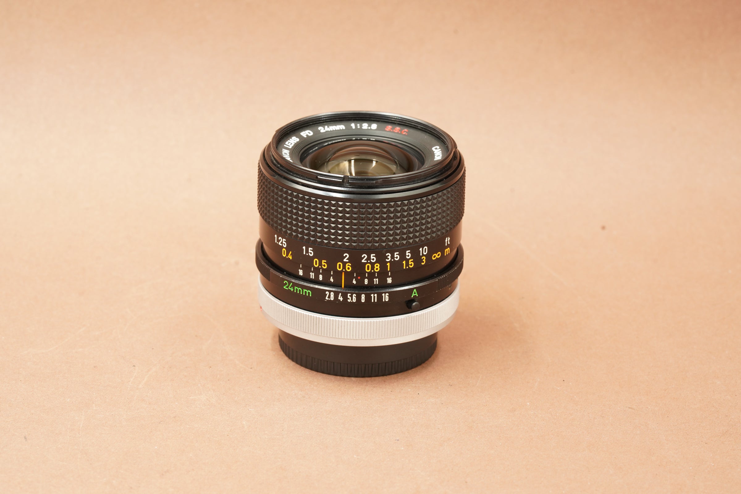 REDUCED ! Canon FD 24mm f2.8 S.S.C.