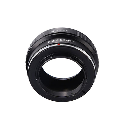K&F Concept M42 to FX adapter, top view of the camera side
