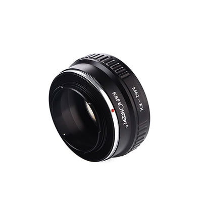K&F Concept M42 to FX adapter, angled view of the camera side