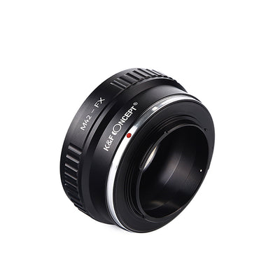 K&F Concept M42 to FX adapter, side view with engraving