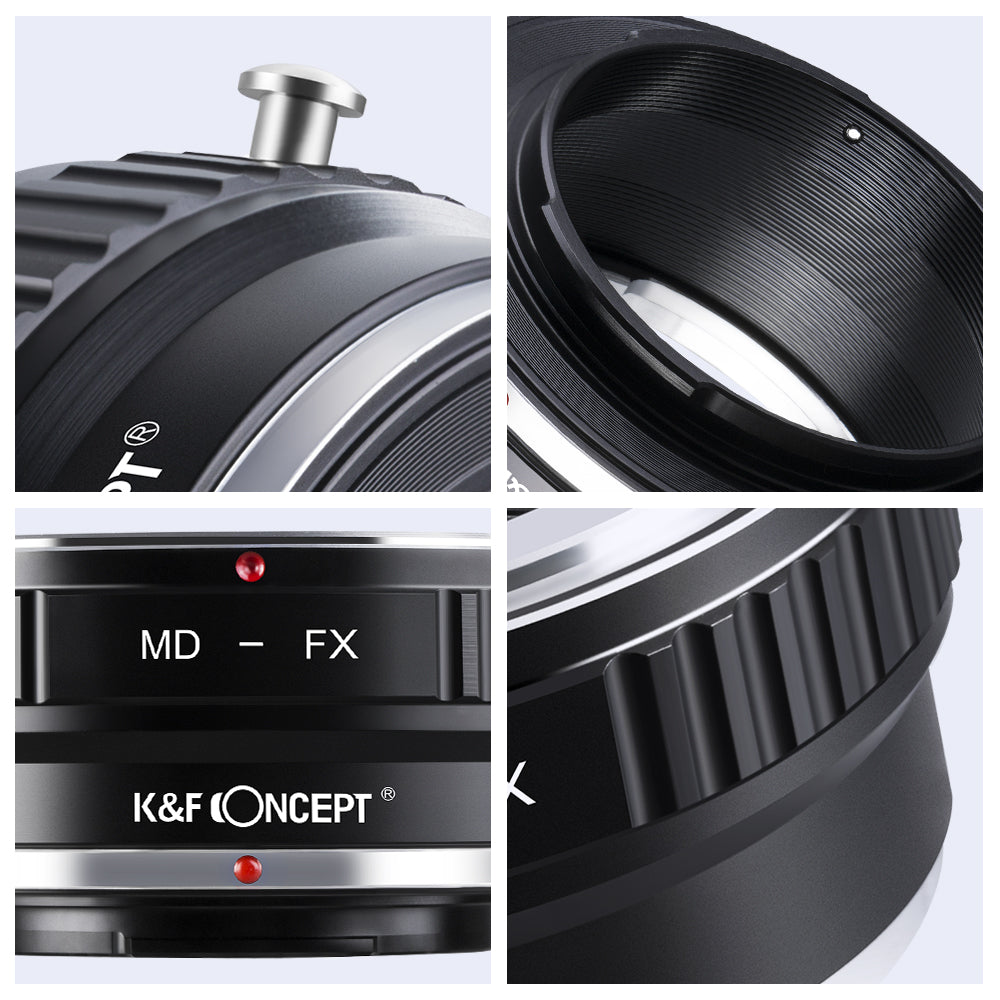 K&F CONCEPT Minolta MD Lens to Fuji X mount adapter