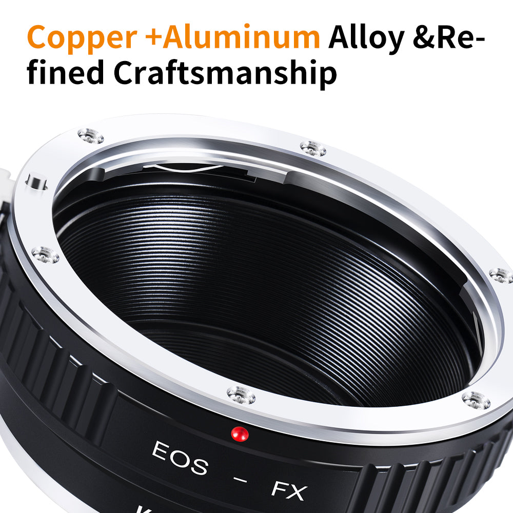 K&F CONCEPT Canon EOS EF Lens to Fuji X mount adapter