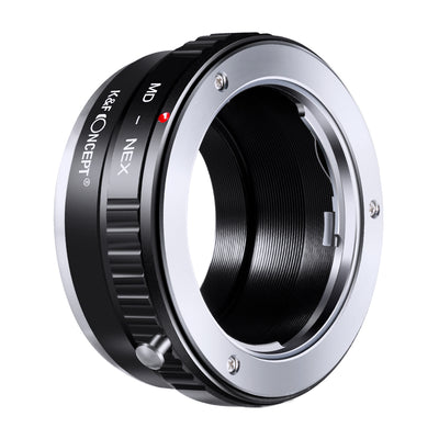 K&F Concept MD-NEX adapter, Minolta lens side with lock button