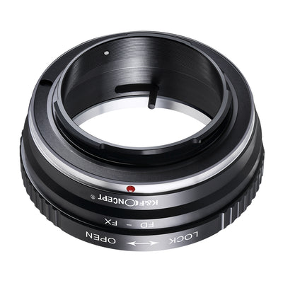K&F Concept FD-FX adapter, Fuji X mount side